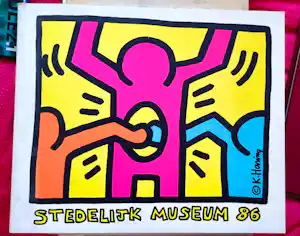 Keith Haring - Stedelijk Museum catalogus 1986 vendu pour 250€ !