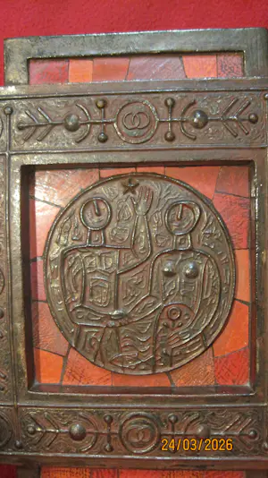 Lou Manche - Wandplak met figuren kopen? Bied vanaf 50!