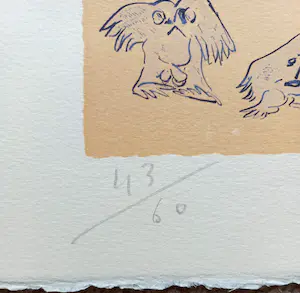 Reinhoud D'Haese - Figuurtjes, litho kopen? Bied vanaf 110!