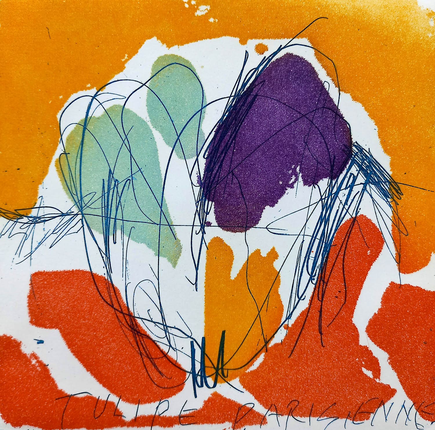 Jan Cremer - Tulipe Parisienne, aquatint ets kopen? Bied vanaf 95!