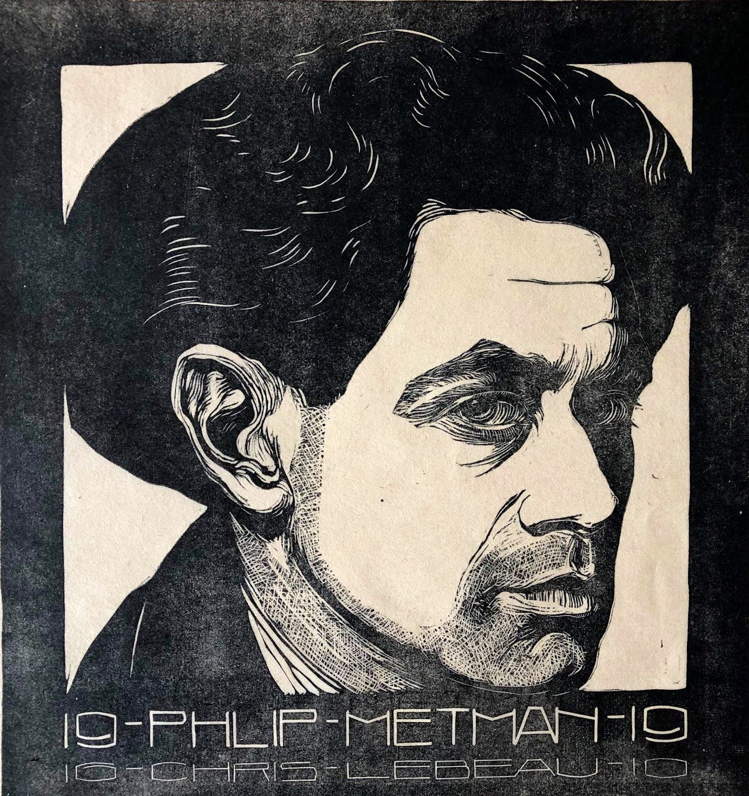 Chris Lebeau - Phlip Metman / Houtsnede van Chris Lebeau uit Wendingen kopen? Bied vanaf 1!