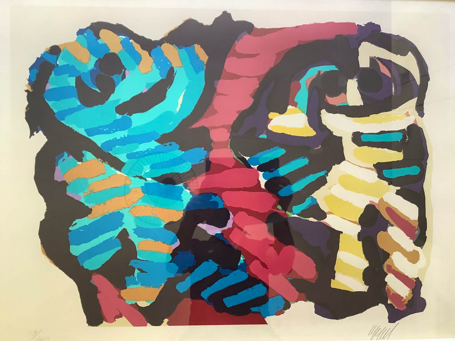 Karel Appel - Happy Encounter kopen? Bied vanaf 875!