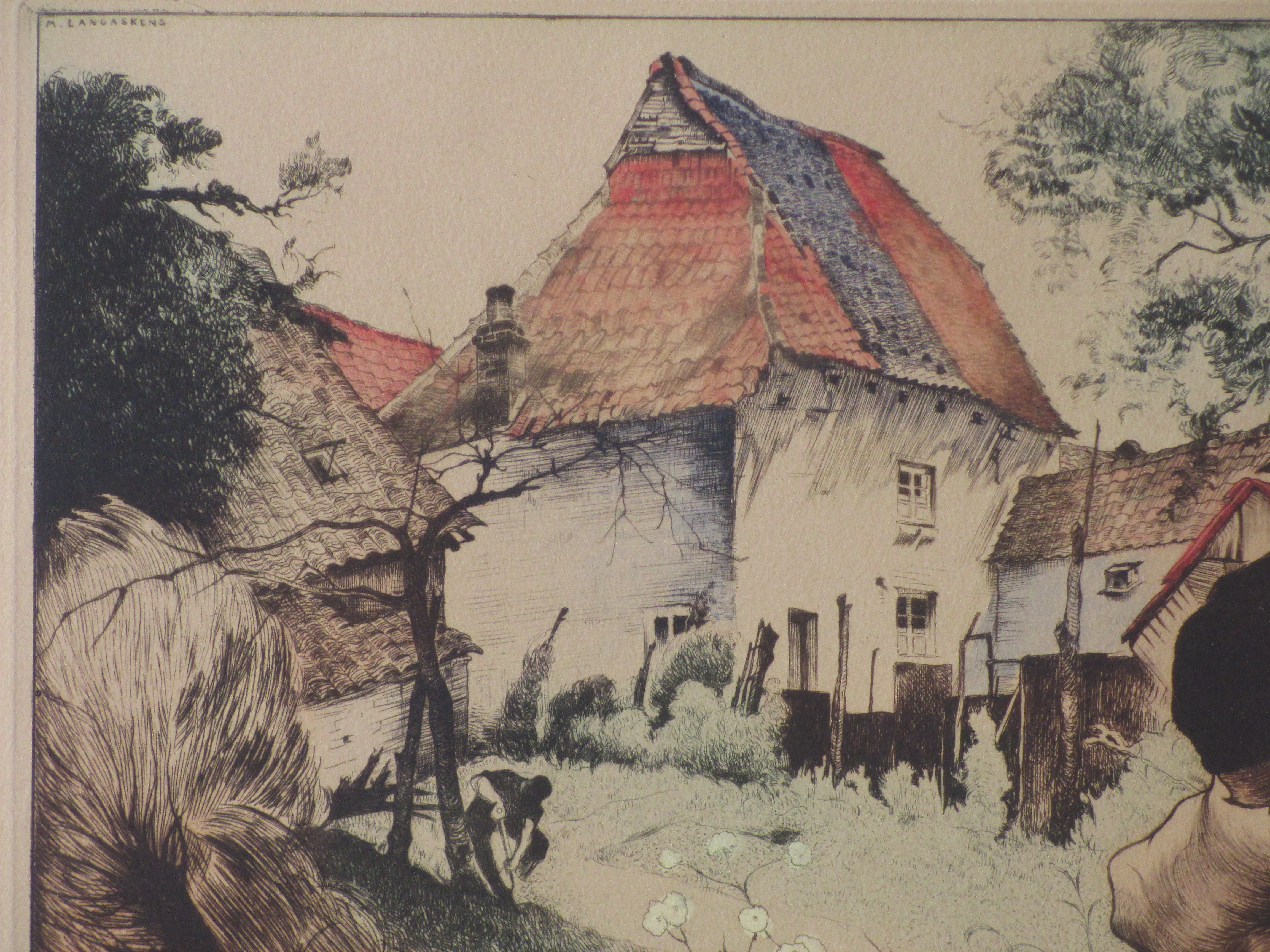 Maurice Langaskens - Les Pionniers - Kleurets kopen? Bied vanaf 40!