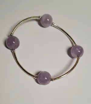 Nieuwe zilveren armband met Amethist edelsteen kopen? Bied vanaf 35!