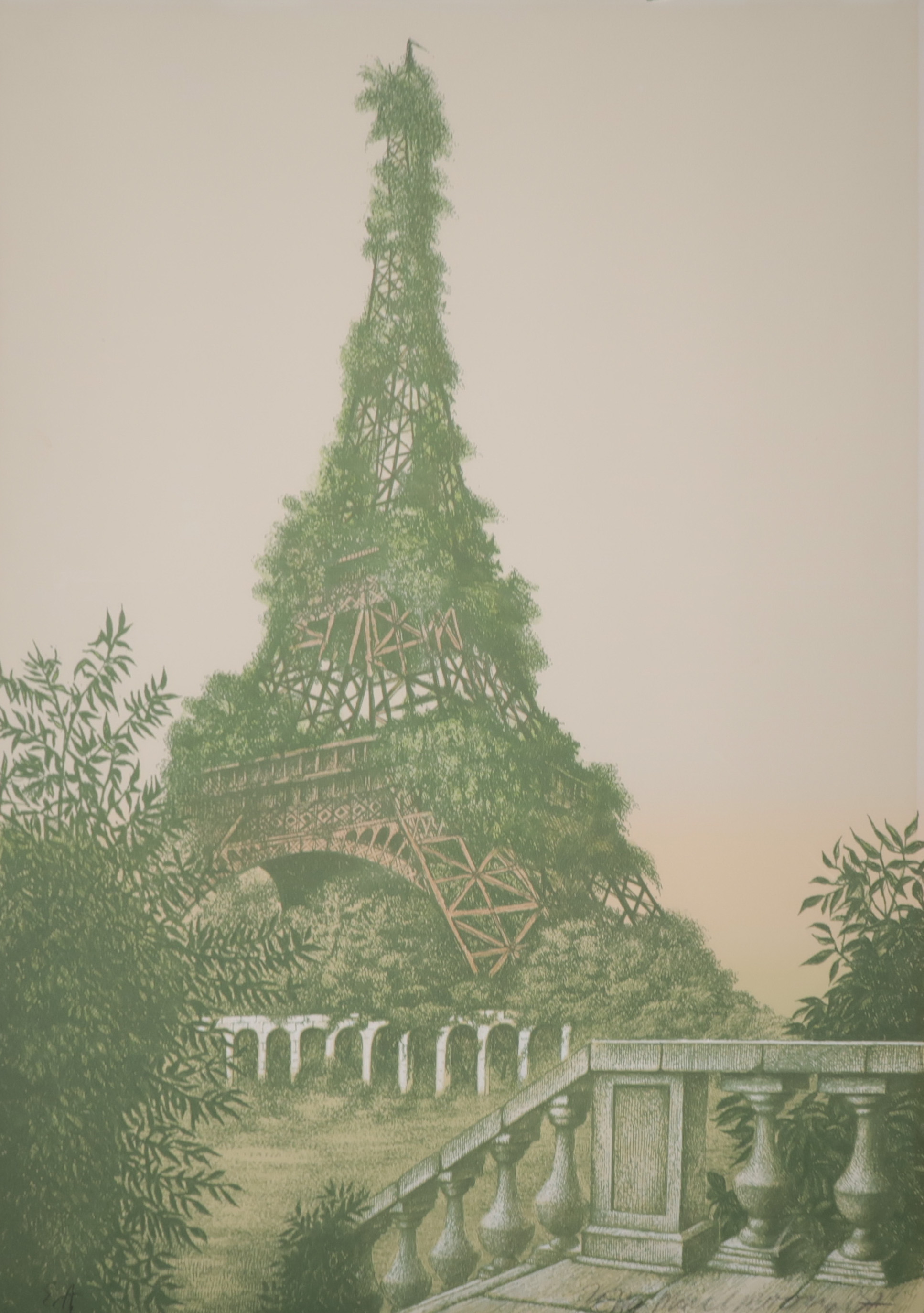 Jean Paul Vroom - Litho, Souvenir de Paris kopen? Bied vanaf 1!