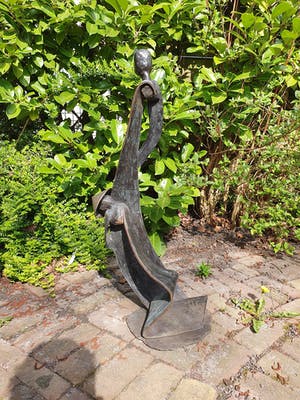 Renee van Leusden - Bronzen sculptuur van Moeder met Kind - ruim 15 kg kopen? Bied vanaf 1239!