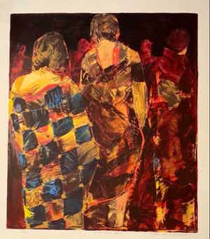 Willem van Scheijndel - Going to th ball verkocht voor € 75!