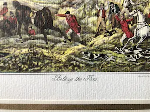 Buy Henry Thomas Alken - Bolting the Fox? Bid from 5!