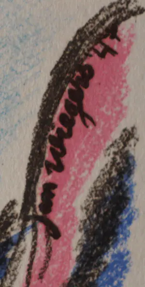 Jan Wiegers - Kleurenlitho: Berglandschap Ticino kopen? Bied vanaf 125!