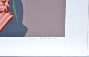 Cyr Frimout - Zeefdruk - Gesigneerd - 54x42 cm - 1977 kopen? Bied vanaf 35!