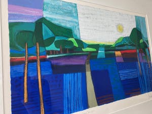 Ton Schulten - Vanaf de Kuiperberg II - Ingelijst kopen? Bied vanaf 475!