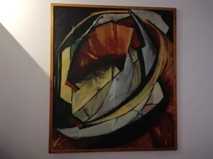 Niet of onleesbaar gesigneerd - abstracte voorstelling kopen? Bied vanaf 1!