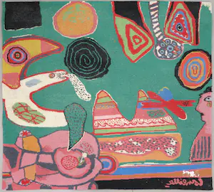 Corneille - Wollen tapijt, Bain de Soleil kopen? Bied vanaf 1!