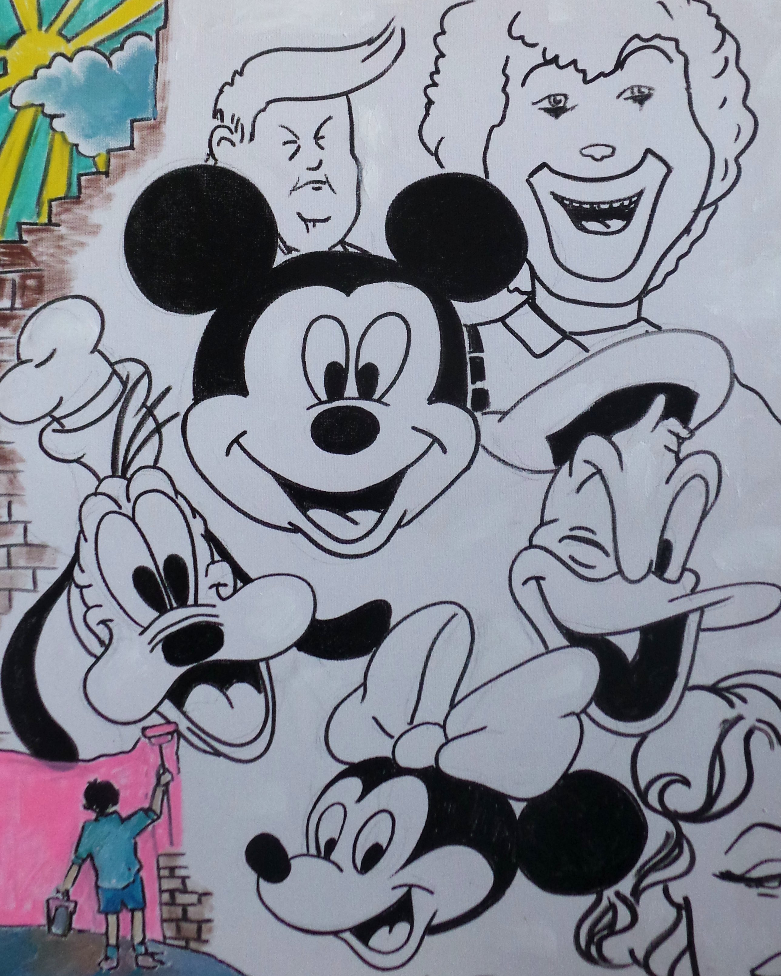 Elena Polyakova - Graffiti verkocht voor € 50!