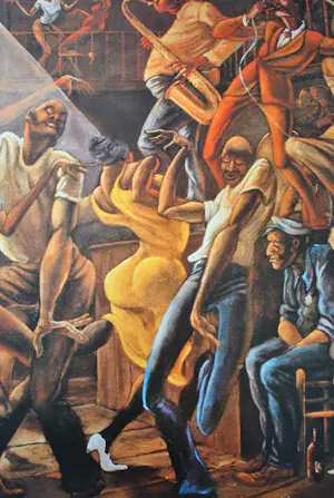 Ernie Barnes - Sugar Shack (Marvin Gaye), Sérigraphie signée, 2002 kopen? Bied vanaf 300!