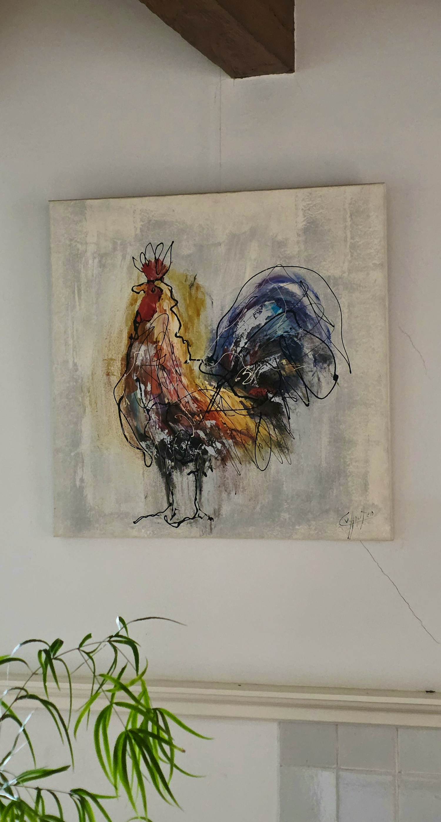 Caspar van Houten - kip van 80x80 kopen? Bied vanaf 225!