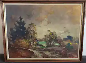 Joseph Tysmans - Heidelandschap verkauft für € 260!