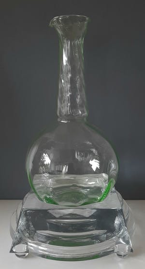 Borek Sipek - handgemaakte karaf en koeler Boheems glas kopen? Bied vanaf 80!