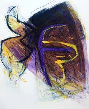 Hans Vredegoor - Ets en Aquatint - 1989 verkocht voor € 40!