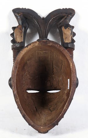 Yohure - Zwart masker voor begrafenis rituelen kopen? Bied vanaf 1!