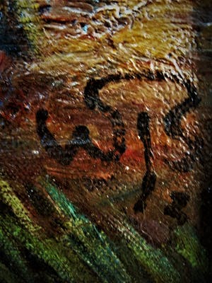Niet of onleesbaar gesigneerd - In 1921 geschilderd Magisch Realistisch "Bergachtig landschap" gesigneerd kopen? Bied vanaf 10!