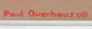 Paul Overhaus - Olieverf op doek, Reflex - Ingelijst kopen? Bied vanaf 80!