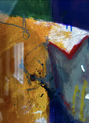 Alexander Vogels - Prachtig groot en kleurrijk werk van Alexander Vogels kopen? Bied vanaf 80!