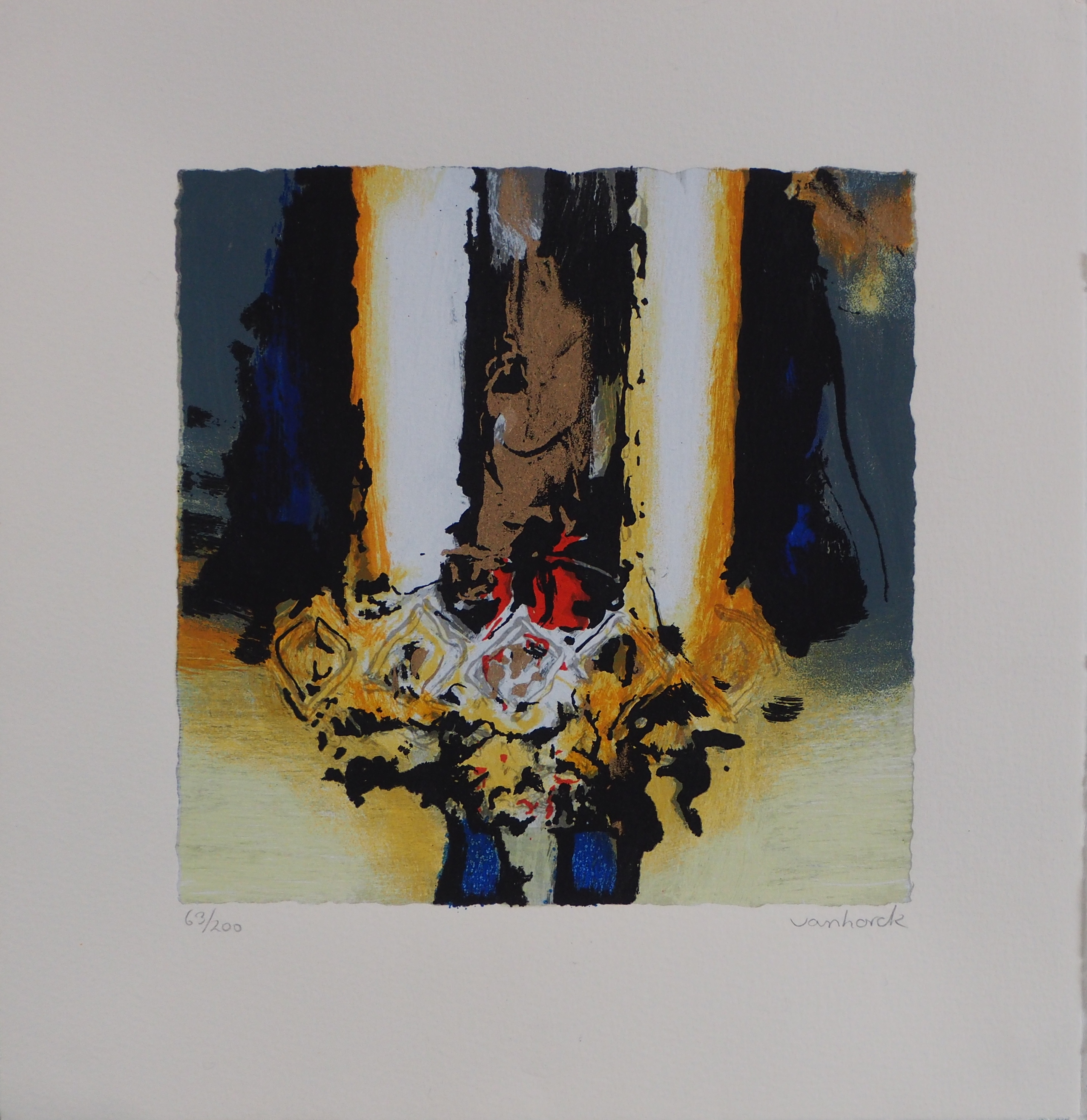 Hans Vanhorck - zonder titel verkocht voor € 45!