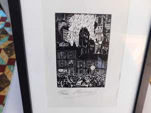 Frans Masereel - Le feu. verkocht voor € 55!