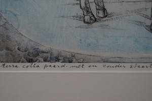 Armien Visser - terra cotta paard ...... kopen? Bied vanaf 20!