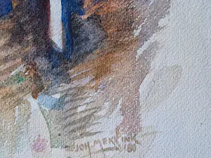 Johan Mekkink - Gesigneerde realistische Aquarel "Pasen" - 1980 - GROOT! kaufen? Bieten Sie von 47!