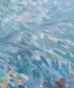 Reggi Scherpbier - Z.T., Impressionistisch landschap kopen? Bied vanaf 100!