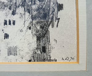 Dirkje Kuik - Fantasiefiguur met hartvormige ballon, tekening (ingelijst) kopen? Bied vanaf 195!