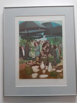 Willy Belinfante - Ets, Markt in Limoges kopen? Bied vanaf 70!