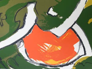 Maurice Wyckaert - Prachtige en zeldzame zeefdruk - 27/70 - 1990 kopen? Bied vanaf 125!