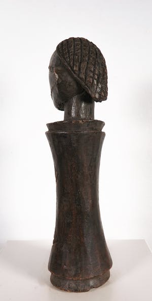 Tabwa - Houten Mpundu pop met navel en scarificaties kopen? Bied vanaf 1!