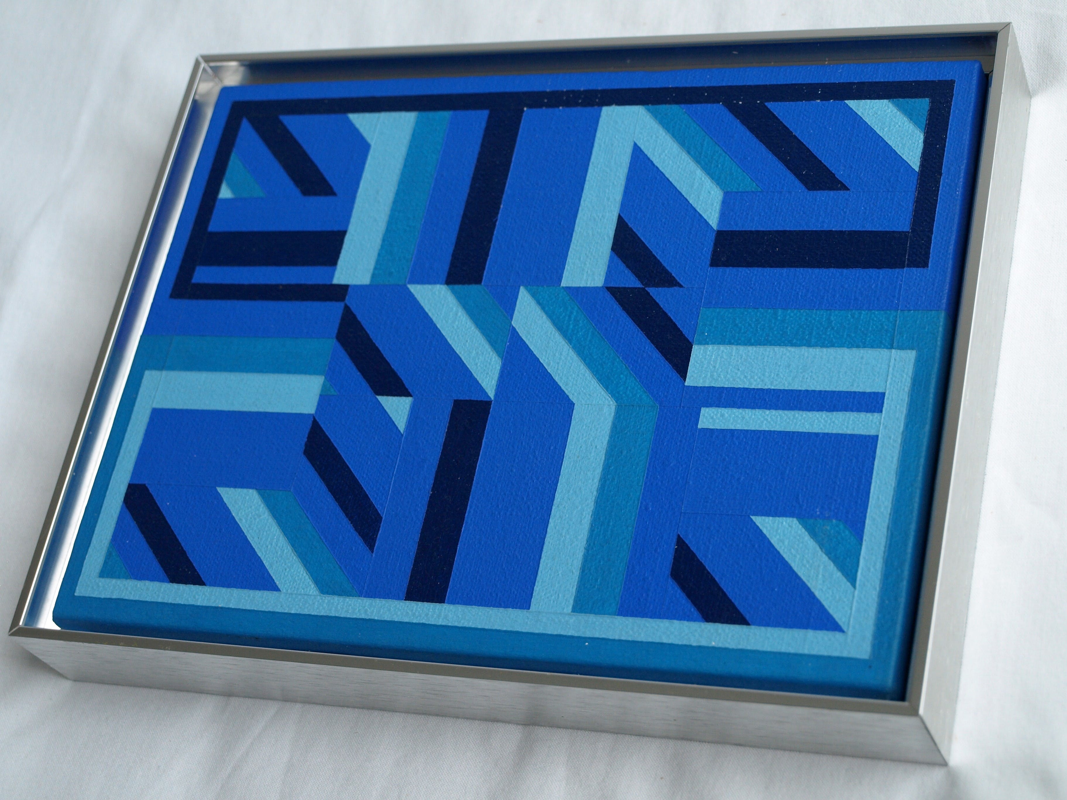 Nigel Kent - Acrylverf op doek – #65 - Ingelijst - 1992 kopen? Bied vanaf 1!