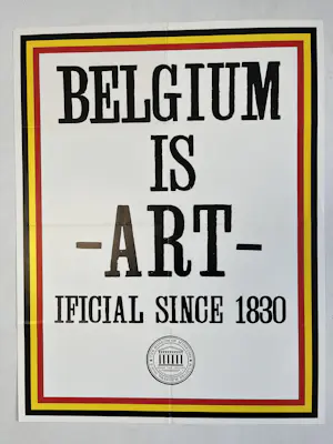 Johan Van Geluwe - Belgium is Art kopen? Bied vanaf 25!