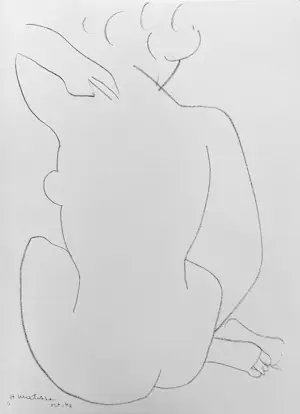 Henri Matisse - 9 Lithographien Akte „Derrière le Miroir“ 46-47 komplett kopen? Bied vanaf 185!