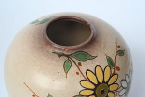 Niet of onleesbaar gesigneerd - gedraaide aardewerk vaas - plateel - gemerkt: 924 P.S. Holland kopen? Bied vanaf 1!