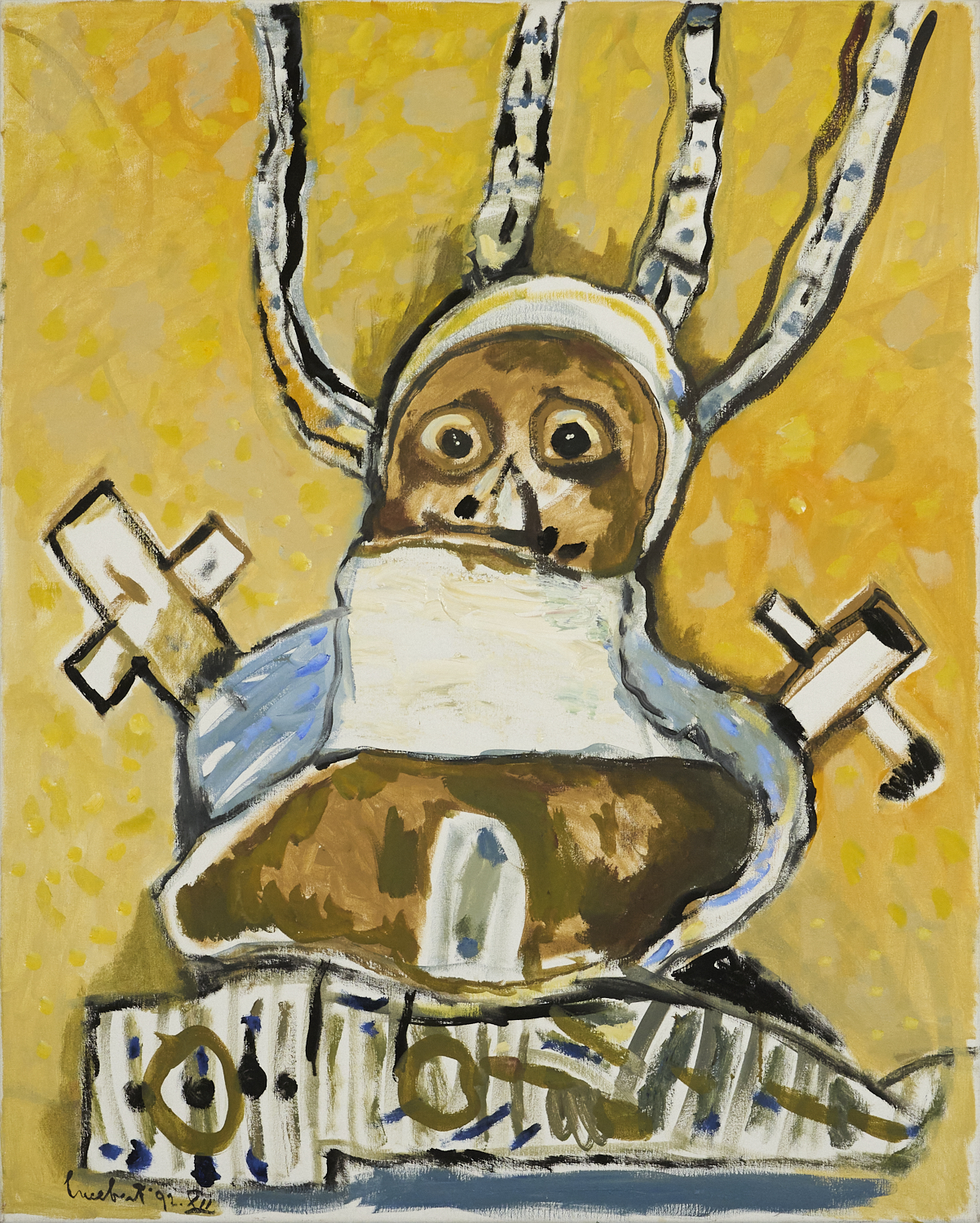 Lucebert - El Nacimiento - Groot werk in olieverf op doek kaufen? Bieten Sie von 5800!