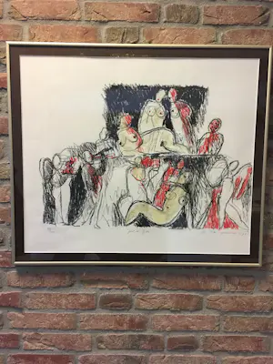Buy Jan Peter van Opheusden - Figuren-Man-Vrouw? Bid from 900!