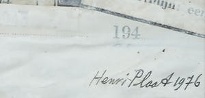 Henri Plaat - Collage van documenten, Gay Forties kopen? Bied vanaf 60!