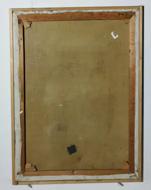 Janus Nuiten - Lot van zes schilderijen, Landschappen en portret kopen? Bied vanaf 100!