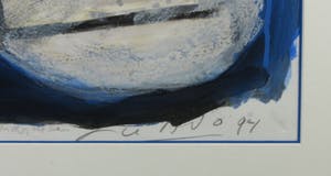 John Lie a Fo - Gouache, Sjamaan (...) - Ingelijst kopen? Bied vanaf 150!