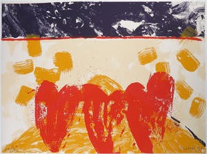 Jan Cremer - Litho, Thundersky - Ingelijst (Groot) kopen? Bied vanaf 150!