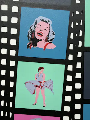 Ad van Hassel - handgesigneerde zeefdruk | 'Marilyn Monroe' kopen? Bied vanaf 20!