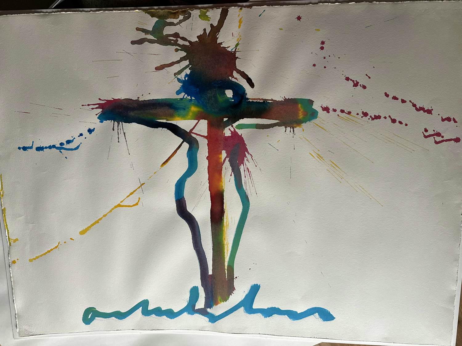 Anton Heyboer - Christus aan het kruis kopen? Bied vanaf 150!