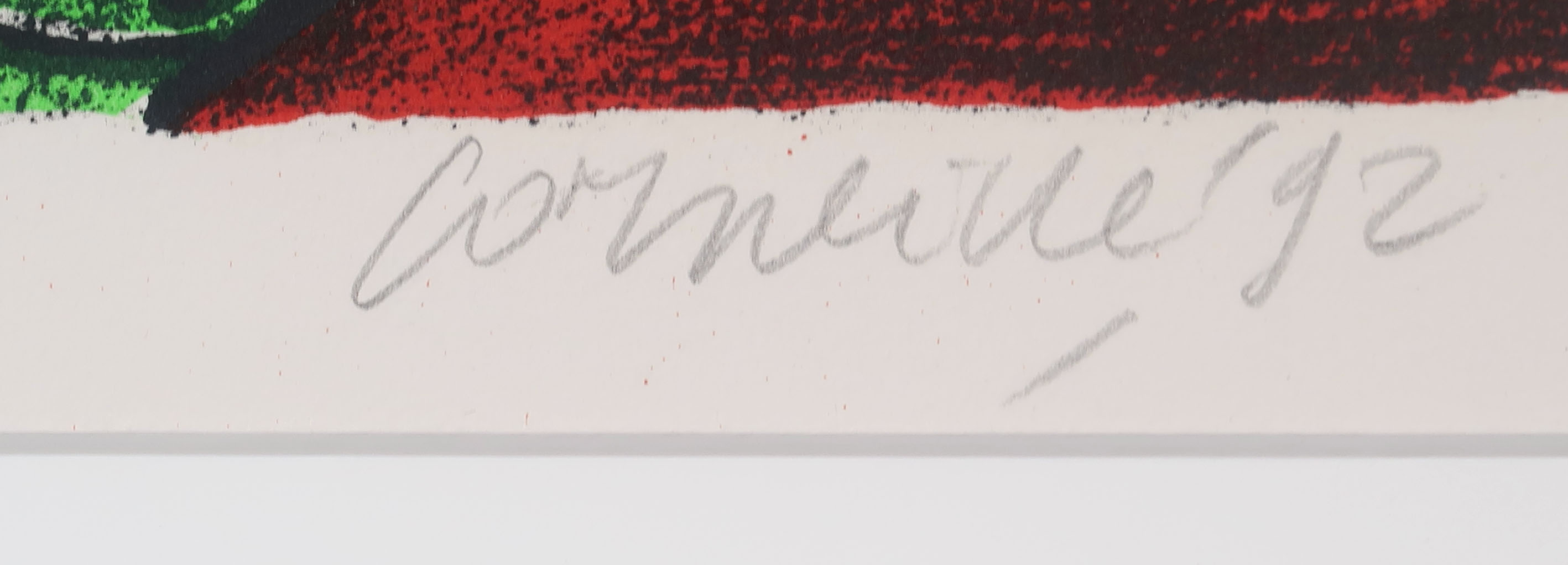 Corneille - Zeefdruk, l'Ange descendu des astres - Ingelijst kopen? Bied vanaf 250!