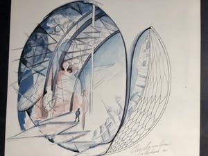 Corry Ammerlaan - Prachtig grafiek - hand gesigneerd in prachtige lijst. kopen? Bied vanaf 15!